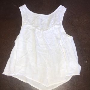 White tank top